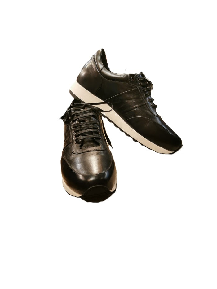 Sneakers da donna in pelle Pelletteria Allegrini MICHI Nero