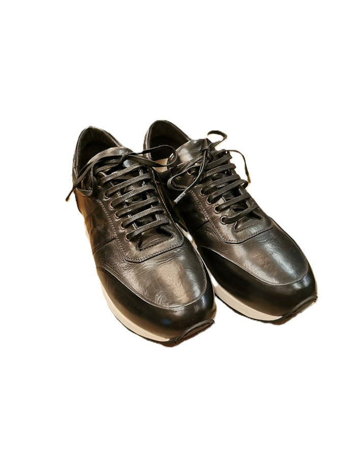 Sneakers da donna in pelle Pelletteria Allegrini MICHI Nero