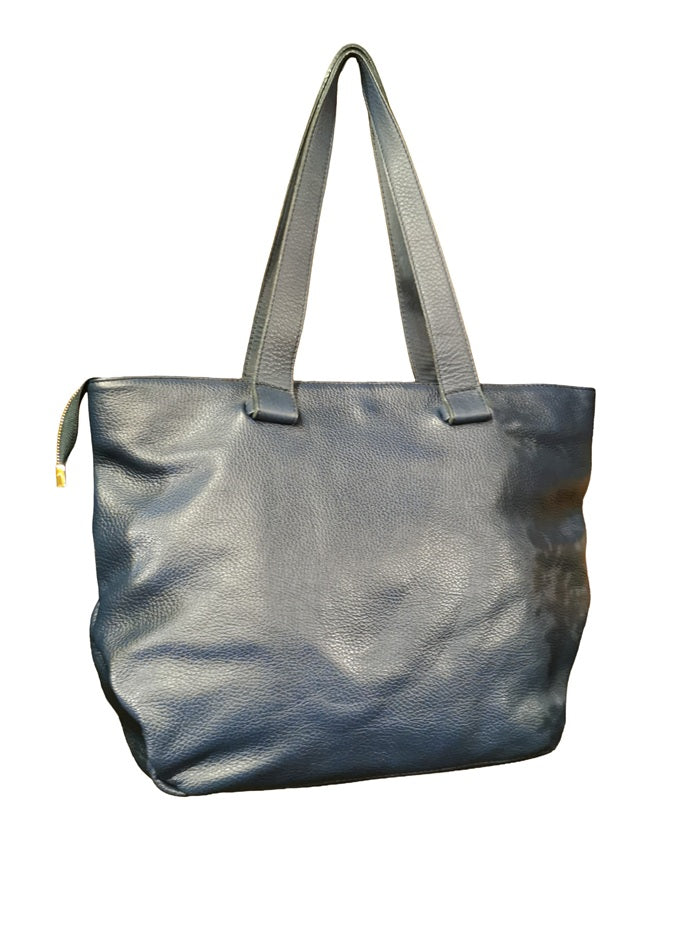 Borsa in pelle con doppi manici Bruno Rossi ML193 Oceano