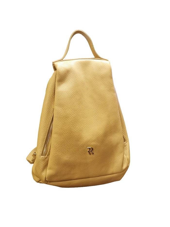 Zaino in pelle martellata Bruno Rossi ML228 Biscotto