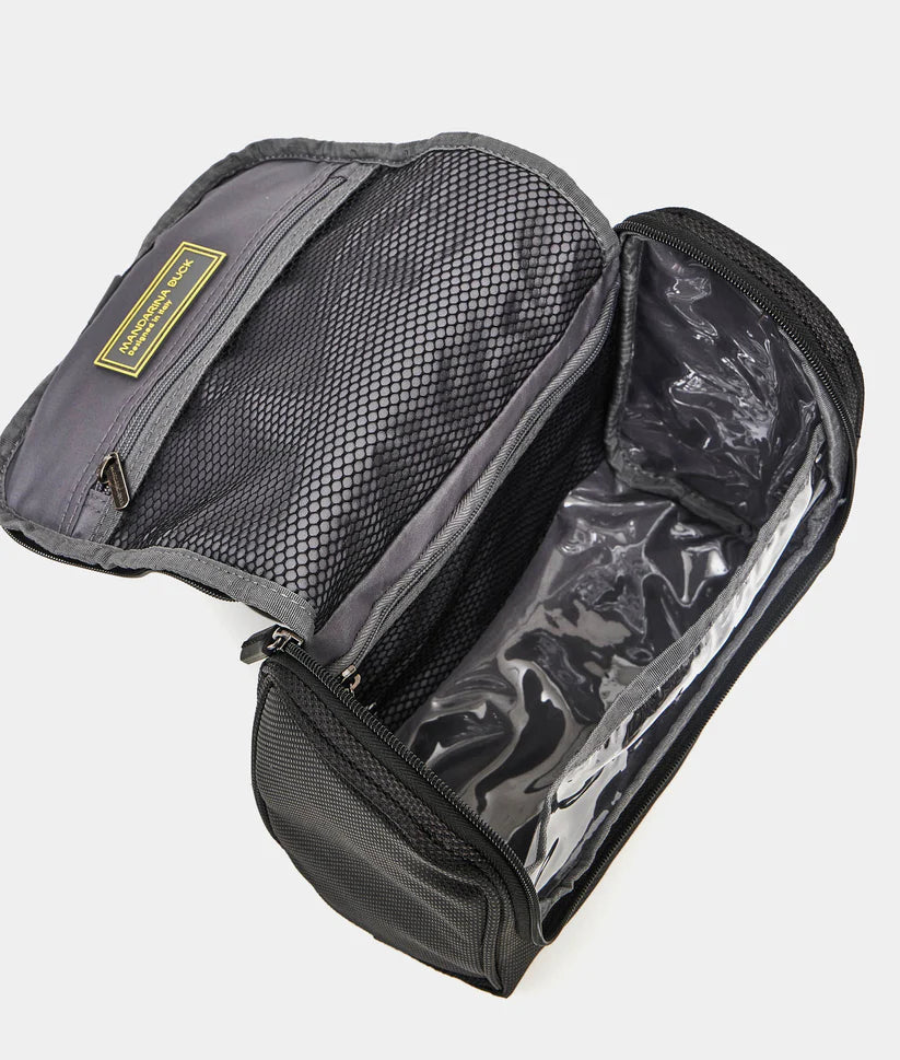 Mandarina Duck Zephyr fabric toiletry bag P10OTN01 Black