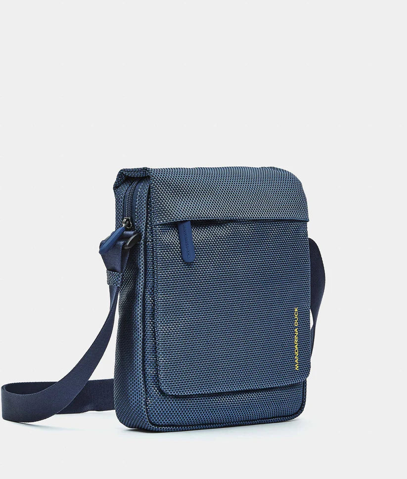 Mandarina Duck Zephyr Fabric Shoulder Bag P10OTT02 Dress Blue