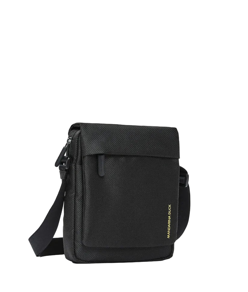 Tracolla in tessuto Zephyr Mandarina Duck P10OTT02 Nero