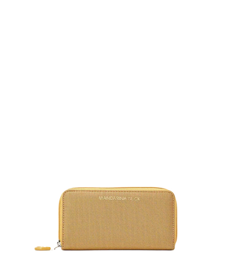 Portafoglio in tessuto MD Mandarina Duck P10QMPN1 Senape