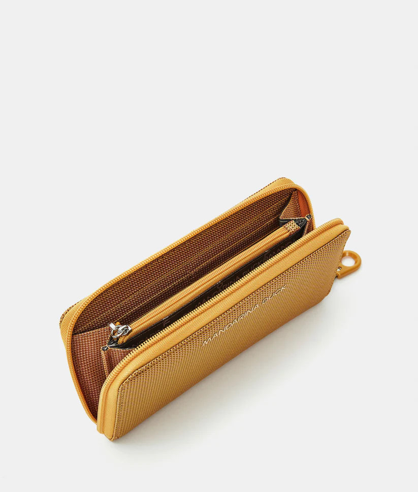 Portafoglio in tessuto MD Mandarina Duck P10QMPN1 Senape