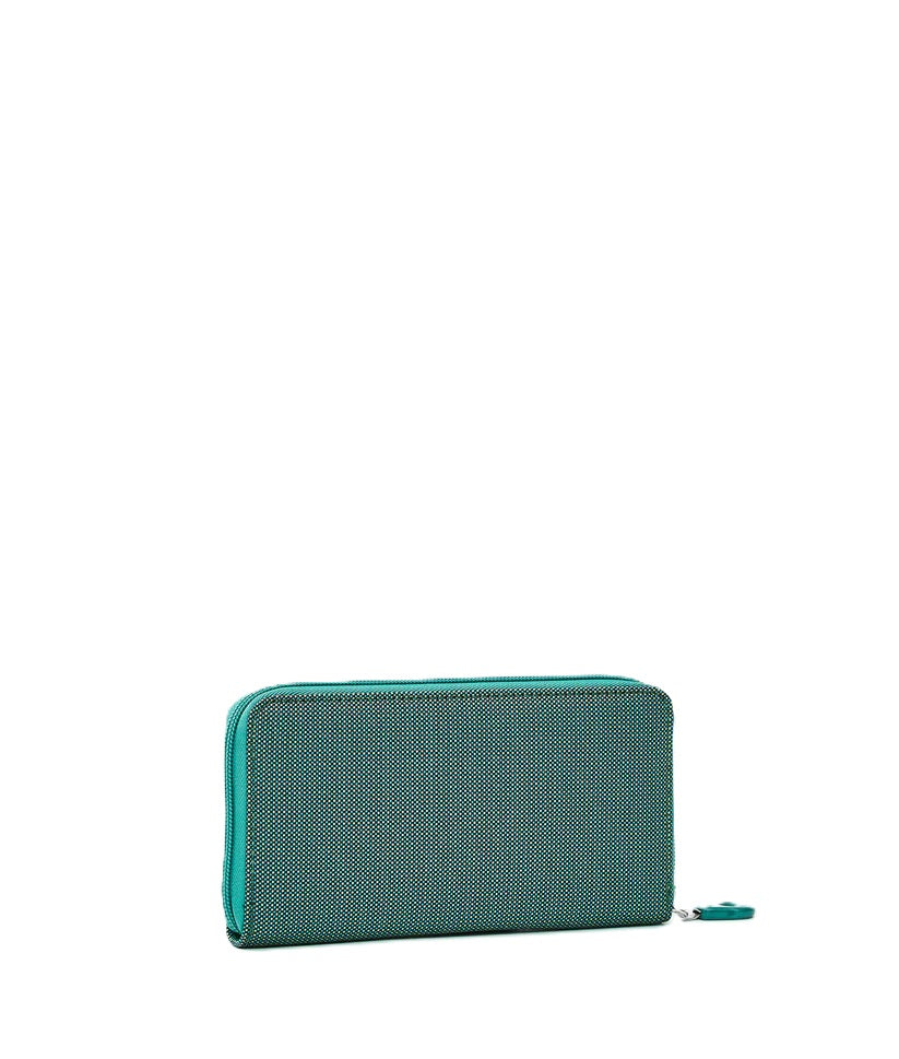 Fabric Wallet MD Mandarina Duck P10QMPN1 Emerald