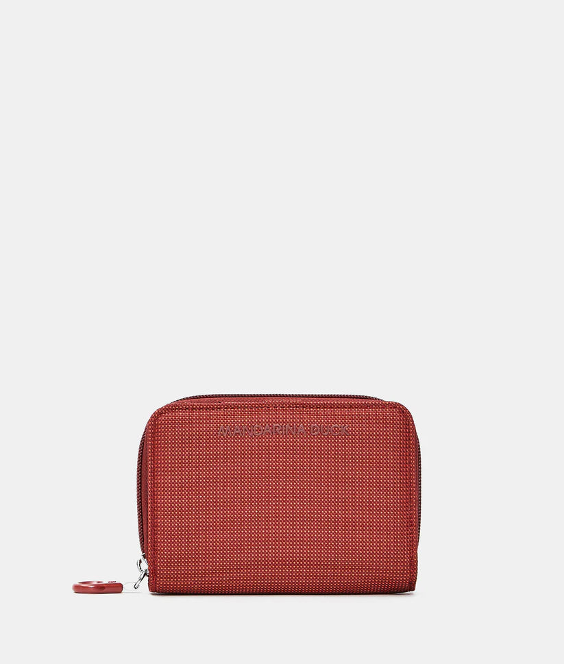 Portafoglio in tessuto MD Mandarina Duck P10QMPN8 Cherry tomato