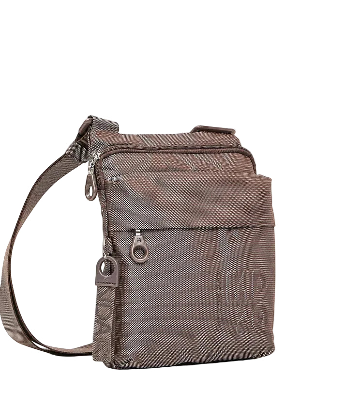 Tracolla in tessuto MD20 Mandarina Duck P10QMT04 Taupe