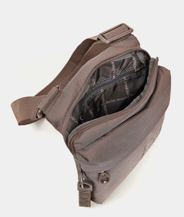 Tracolla in tessuto MD20 Mandarina Duck P10QMT04 Taupe