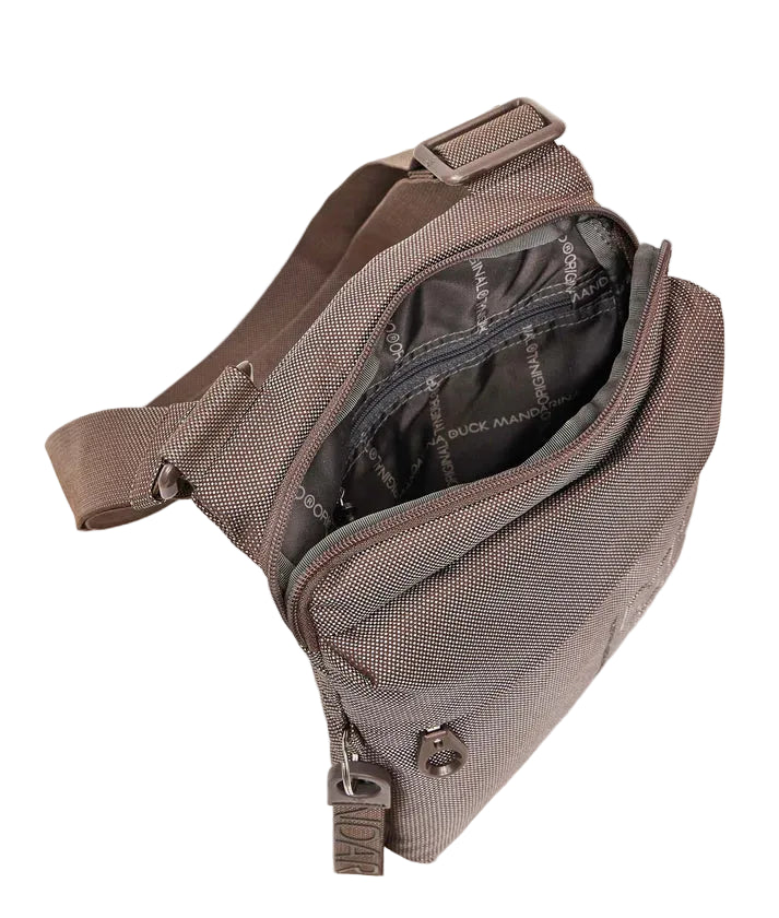 Tracolla in tessuto MD20 Mandarina Duck P10QMT04 Taupe