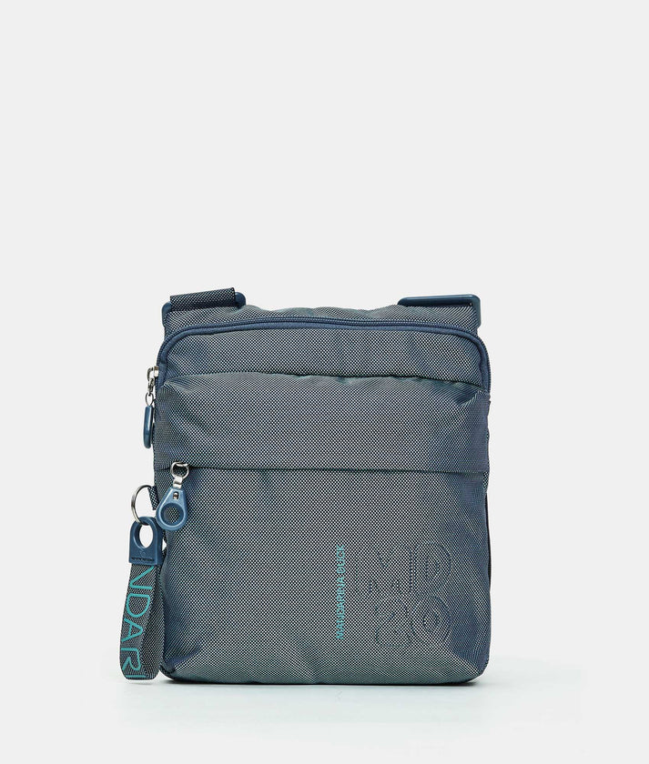 Tracolla in tessuto MD20 Mandarina Duck P10QMT04 Blue wing
