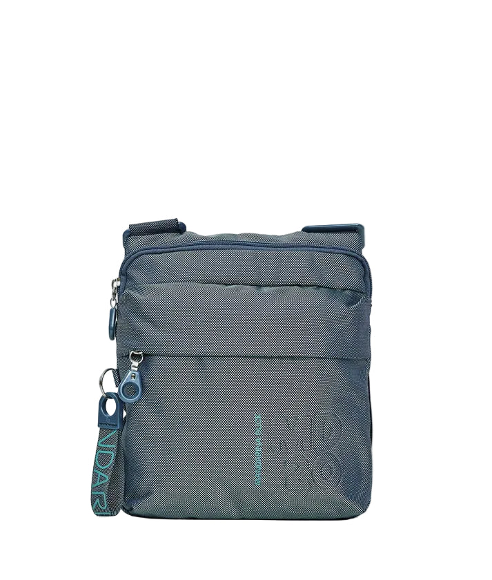 Tracolla in tessuto MD20 Mandarina Duck P10QMT04 Blue wing