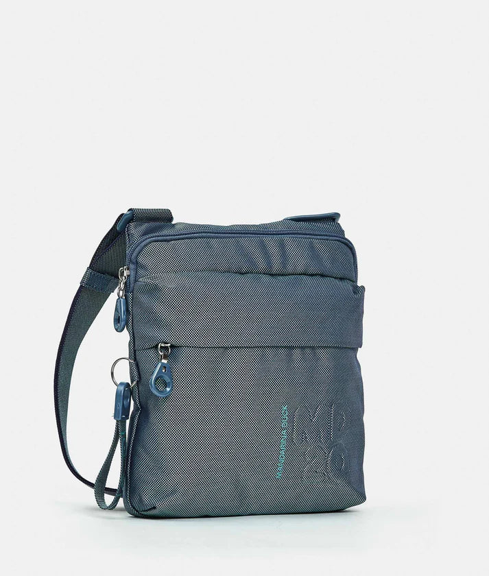 Tracolla in tessuto MD20 Mandarina Duck P10QMT04 Blue wing