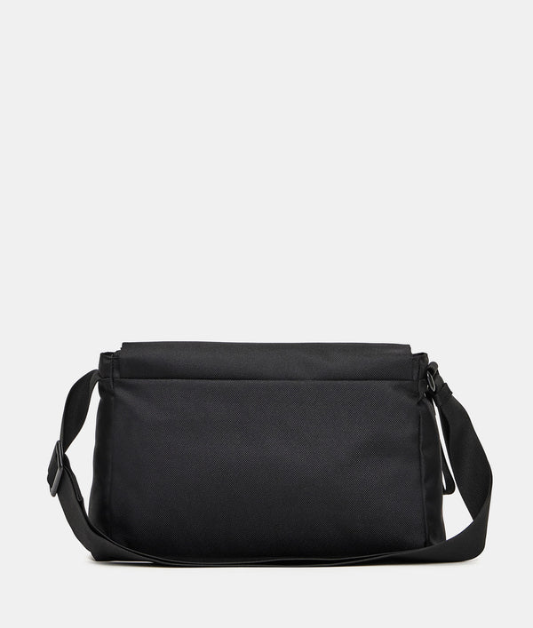 Tracolla c/patta in tessuto MD Mandarina Duck P10QMT28 Nero