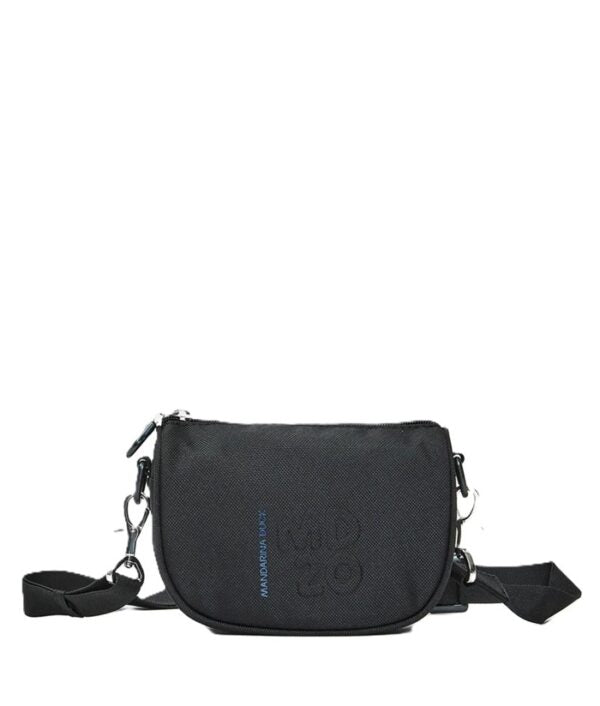 Tracollina mini in tessuto MD Mandarina Duck P10QMT54 nero