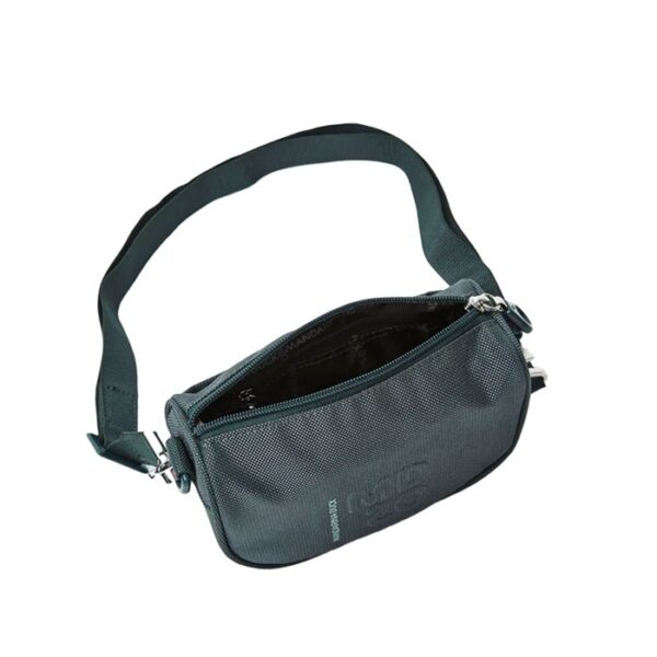 Tracollina mini in tessuto MD Mandarina Duck P10QMT54 nero