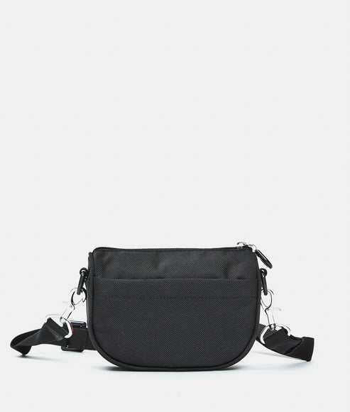 Tracollina mini in tessuto MD Mandarina Duck P10QMT54 nero