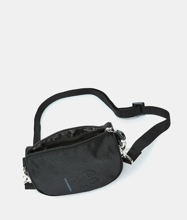 Tracollina mini in tessuto MD Mandarina Duck P10QMT54 Nero