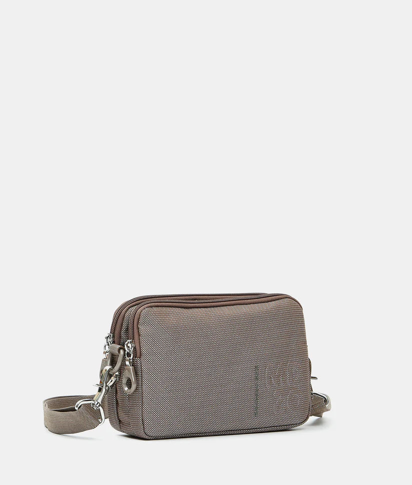Tracollina in tessuto MD Mandarina Duck P10QMT57 Taupe