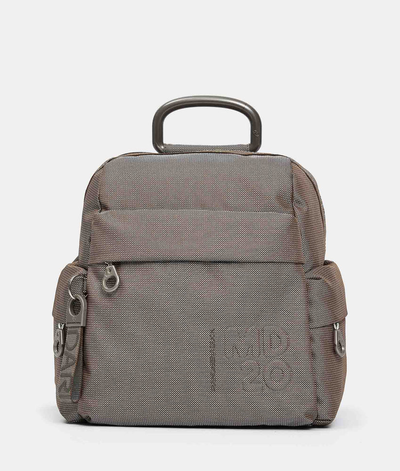 Zaino in tessuto MD20 Mandarina Duck P10QMTT1 Taupe