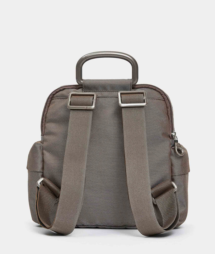 Zaino in tessuto MD20 Mandarina Duck P10QMTT1 Taupe