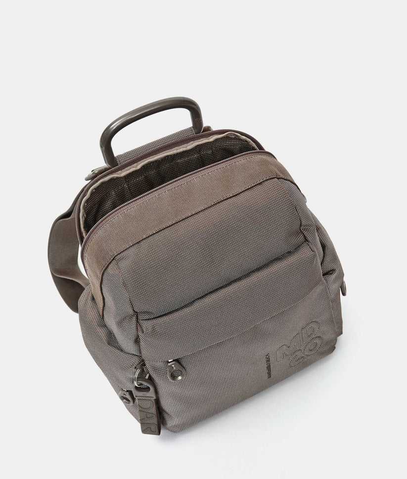 Zaino in tessuto MD20 Mandarina Duck P10QMTT1 Taupe