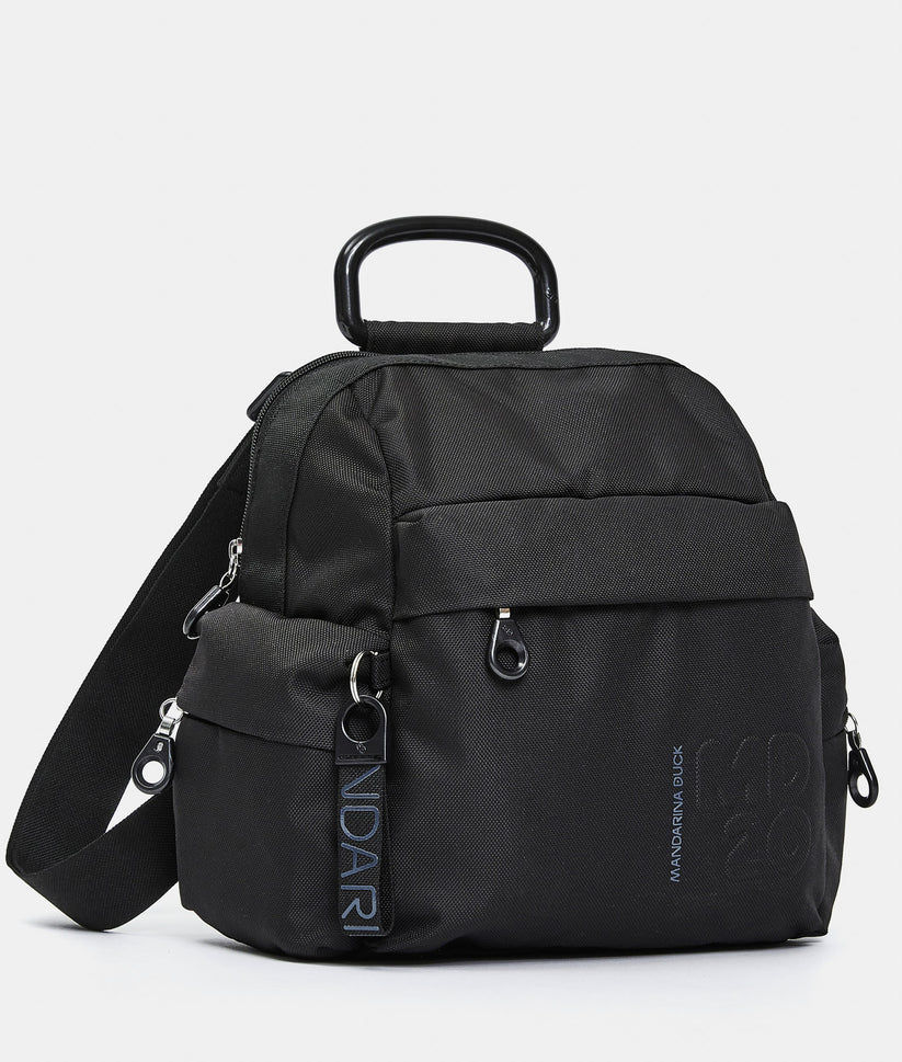 Zaino in tessuto MD20 Mandarina Duck P10QMTT1 Nero