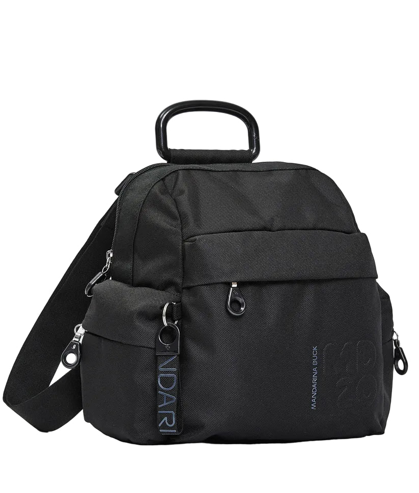 Zaino in tessuto MD20 Mandarina Duck P10QMTT1 Nero