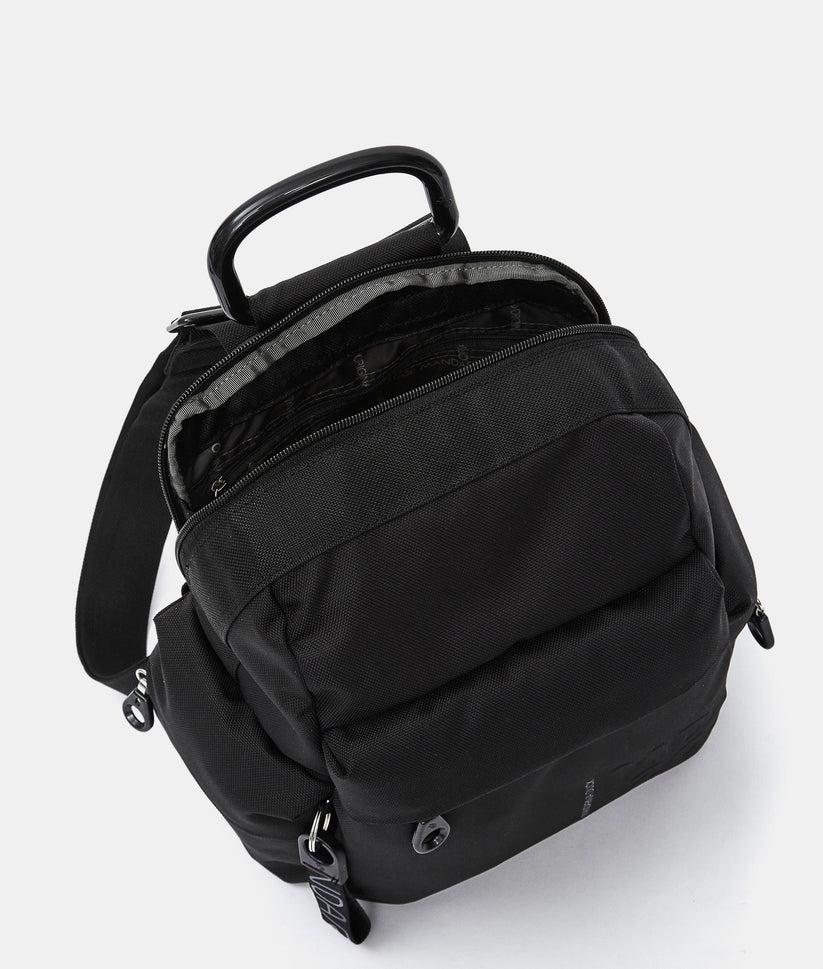 Zaino in tessuto MD20 Mandarina Duck P10QMTT1 Nero
