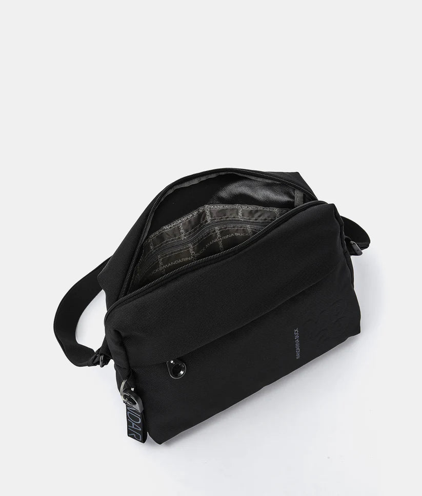 Tracolla in tessuto MD20 Mandarina Duck P10QMTV8 Nero