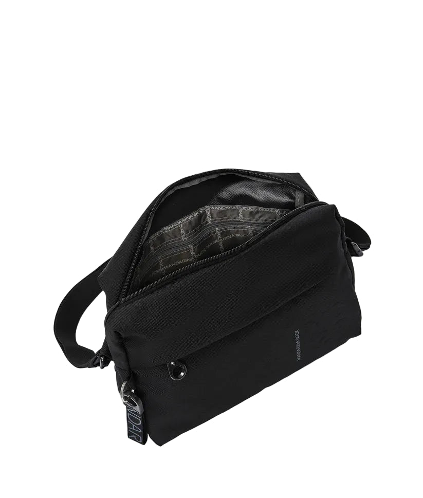 Tracolla in tessuto MD20 Mandarina Duck P10QMTV8 Nero