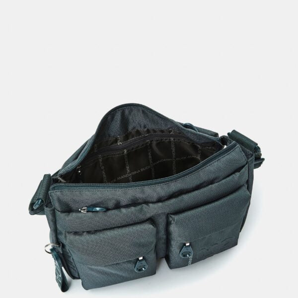 Tracolla in tessuto MD20 Mandarina Duck P10QMTT5 Pine green