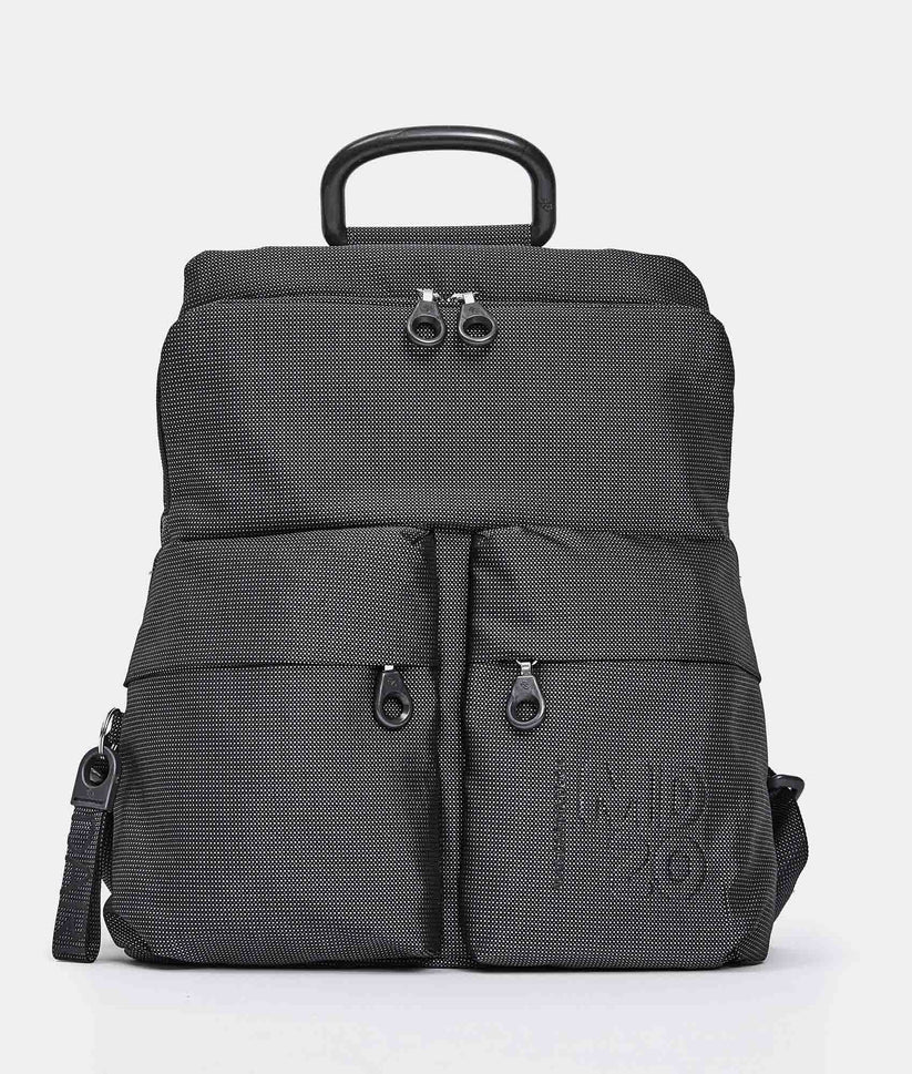 Zaino in tessuto MD Mandarina Duck P10QMTZ4 Steel