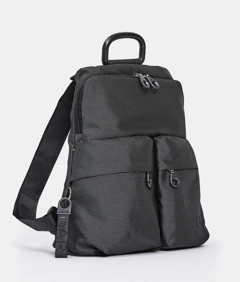 Zaino in tessuto MD Mandarina Duck P10QMTZ4 Steel