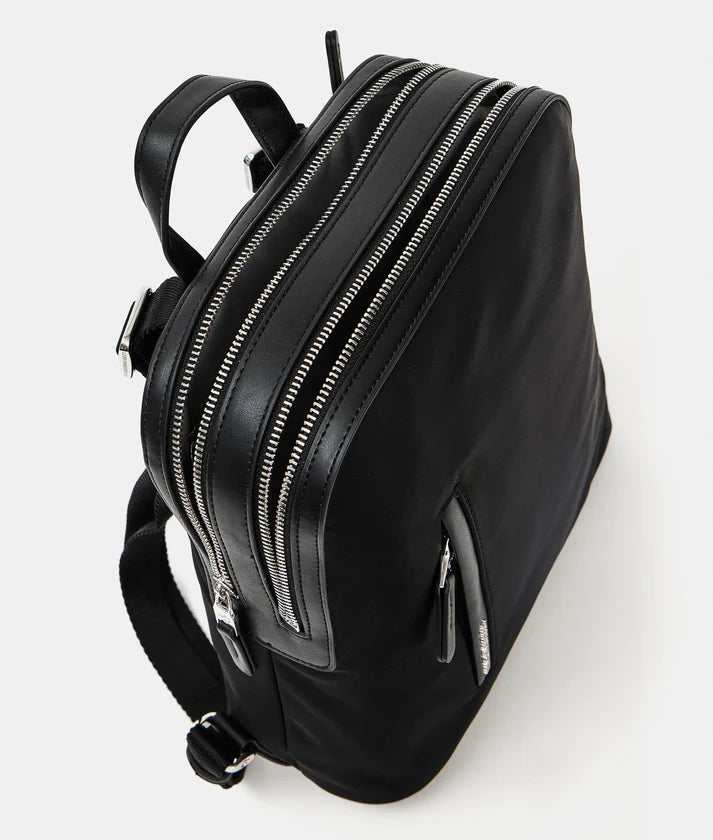 Zaino in tessuto Hunter Mandarina Duck P10VCT08 Nero