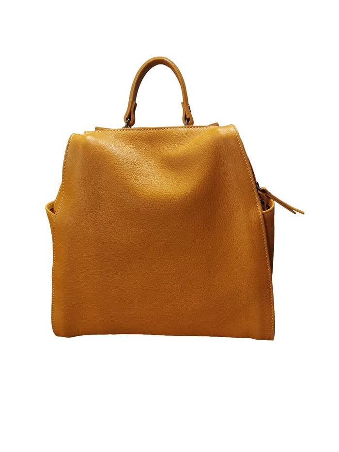 Zaino in pelle Bruno Rossi R342/P Biscotto