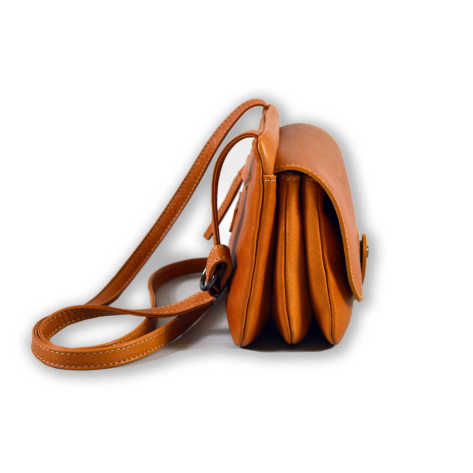 Borsa a tracolla in pelle Bruno Rossi R71/P vacchetta