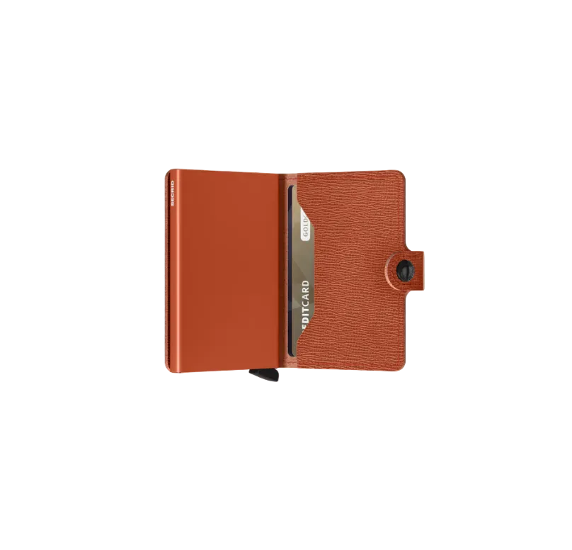 Miniwallet Crisple SECRID MC- arancio
