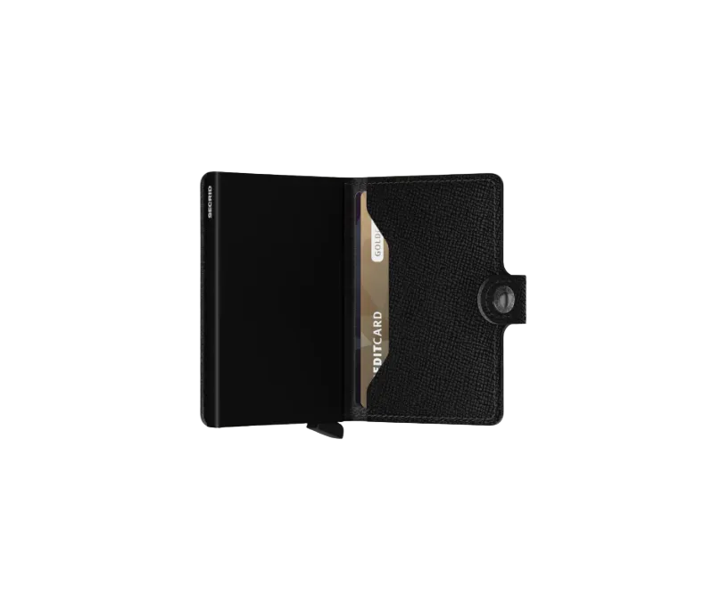 Miniwallet Crisple SECRID MC- nero