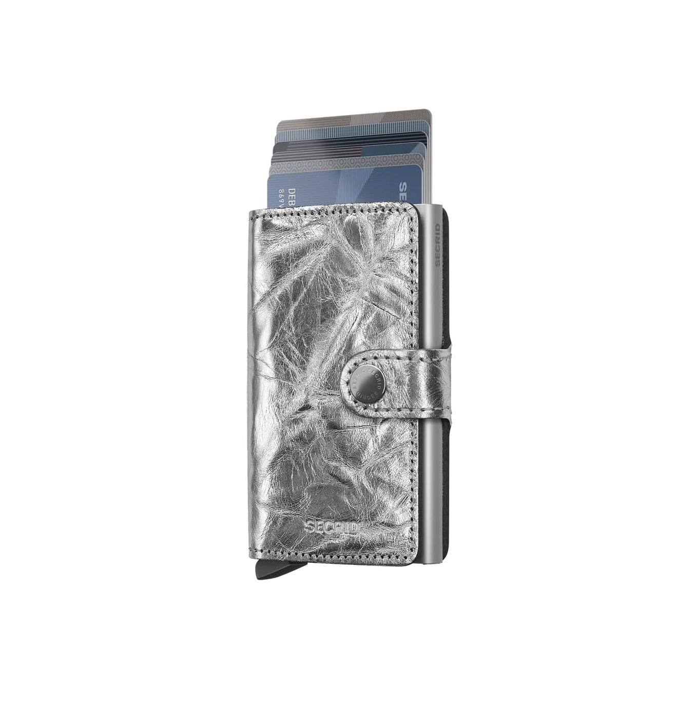 Miniwallet Crunch SECRID MCR- Silver