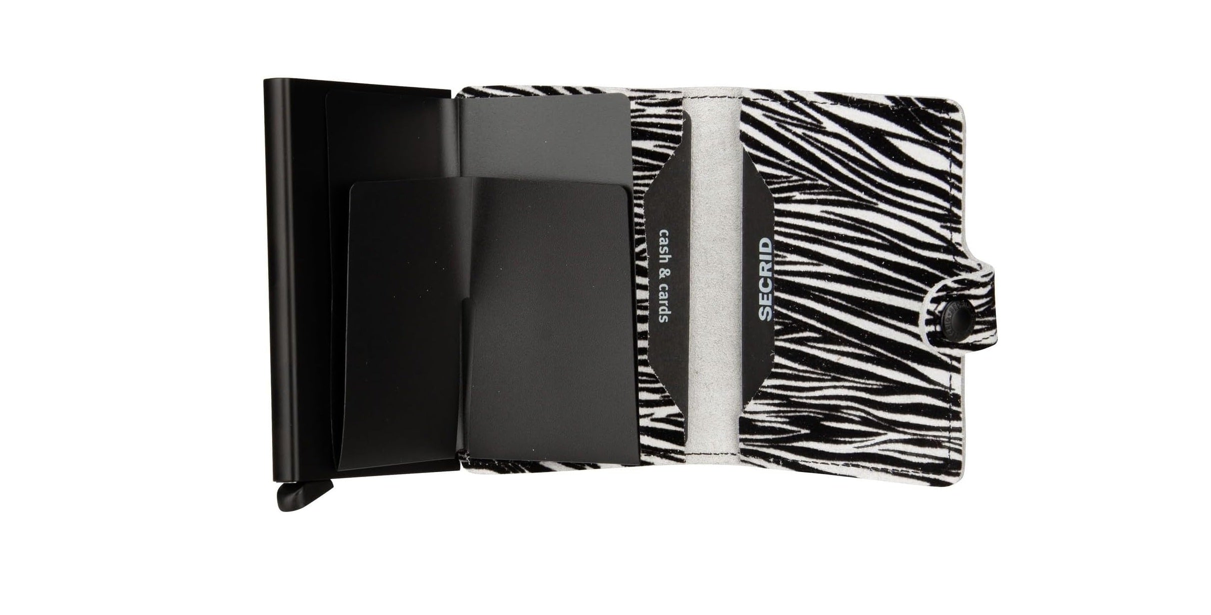 Miniwallet Zebra SECRID MZE- grigio chiaro