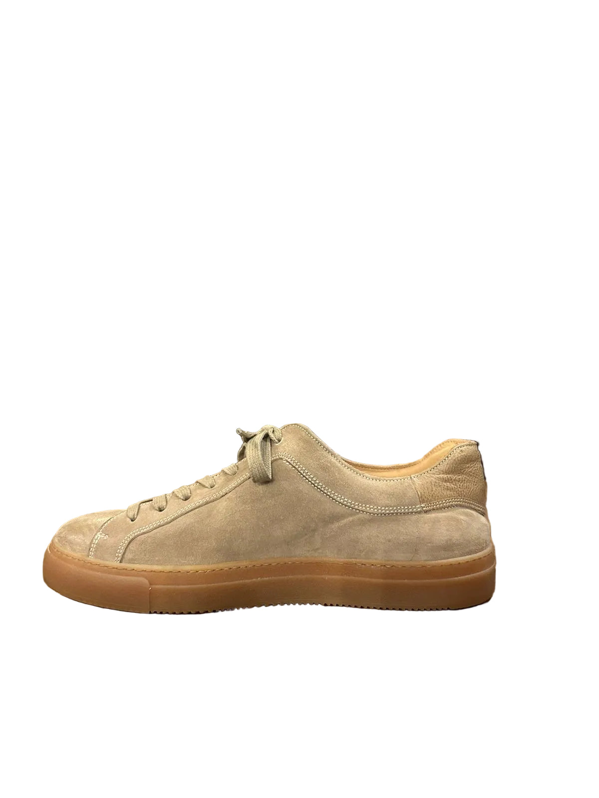 Men's suede leather sneakers Pelletteria Allegrini Filippo MELO corda