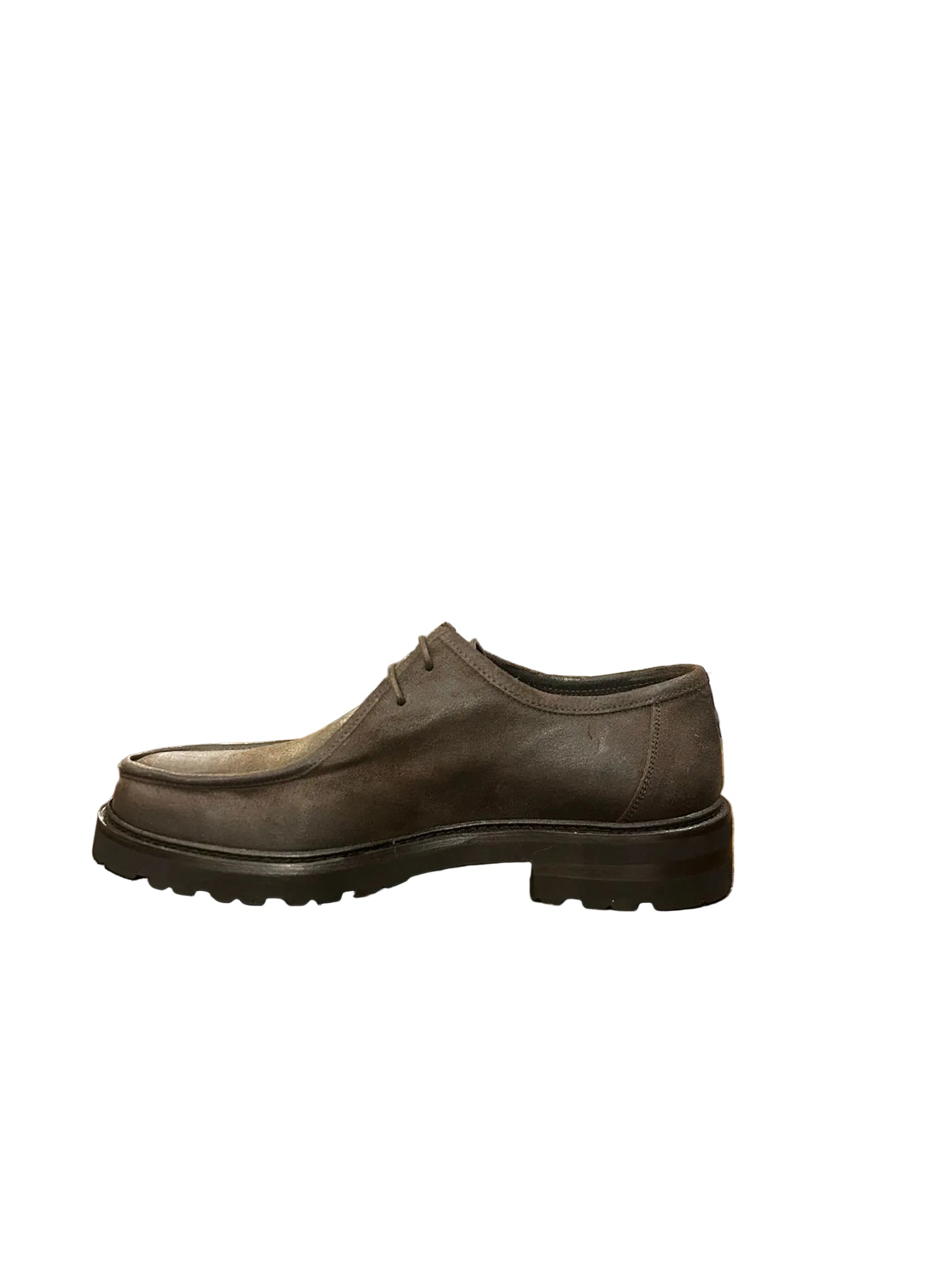 Men's leather shoes Pelletteria Allegrini Filippo PECCO dark brown