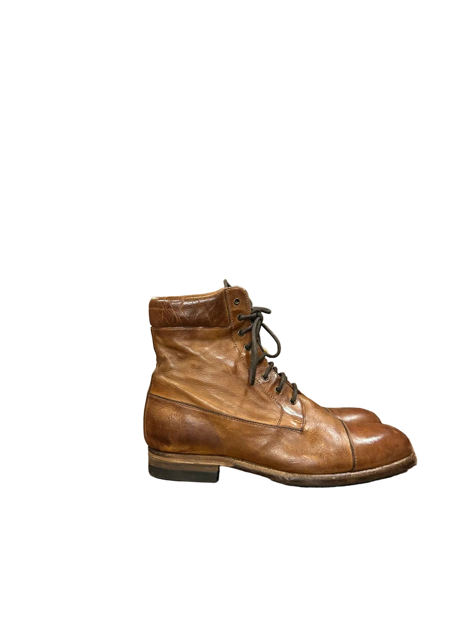 Women's leather ankle boot Pelletteria Allegrini Filippo D710 cerro