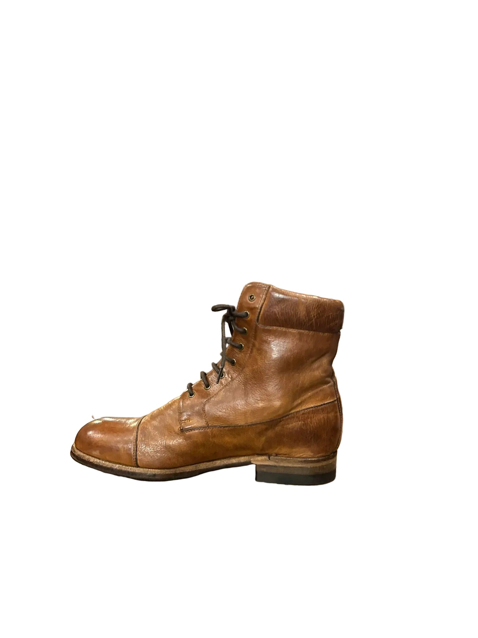 Women's leather ankle boot Pelletteria Allegrini Filippo D710 cerro