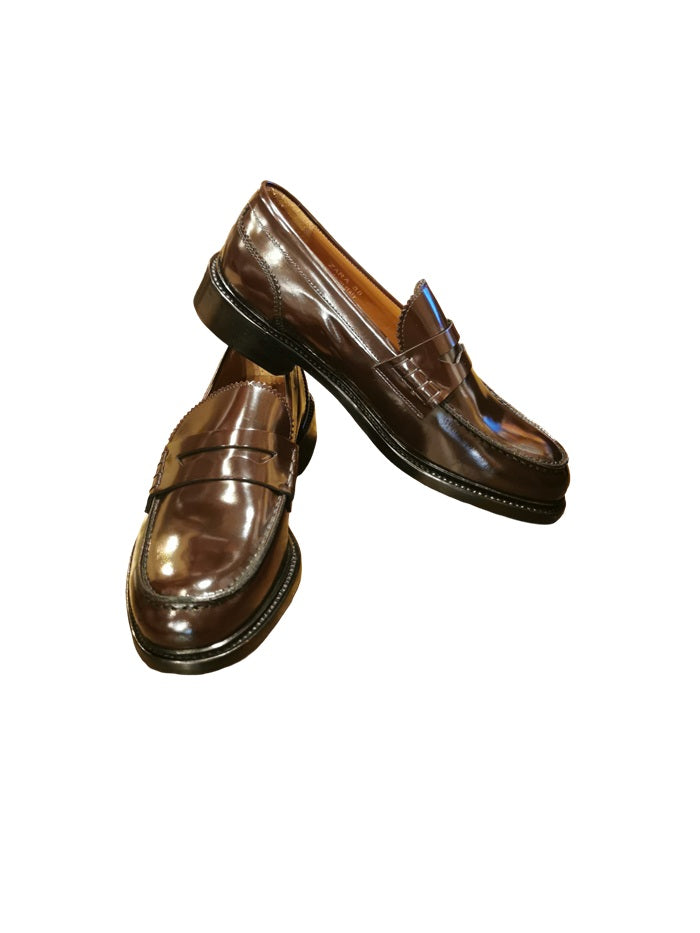 Mocassino in pelle donna Pelletteria Allegrini ZARA Bordeaux