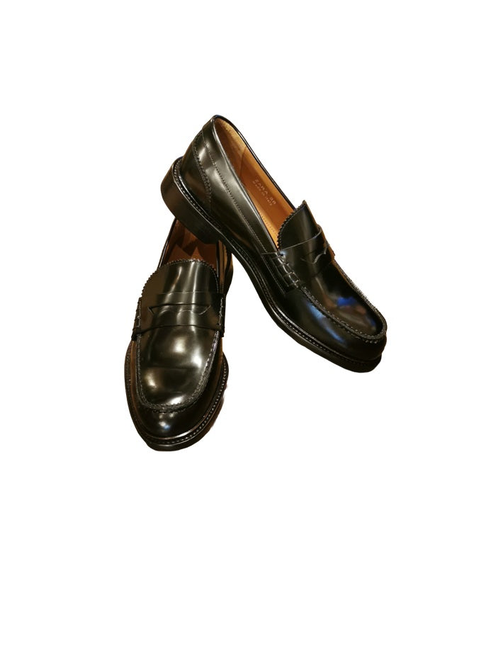 Mocassino in pelle donna Pelletteria Allegrini ZARA Nero