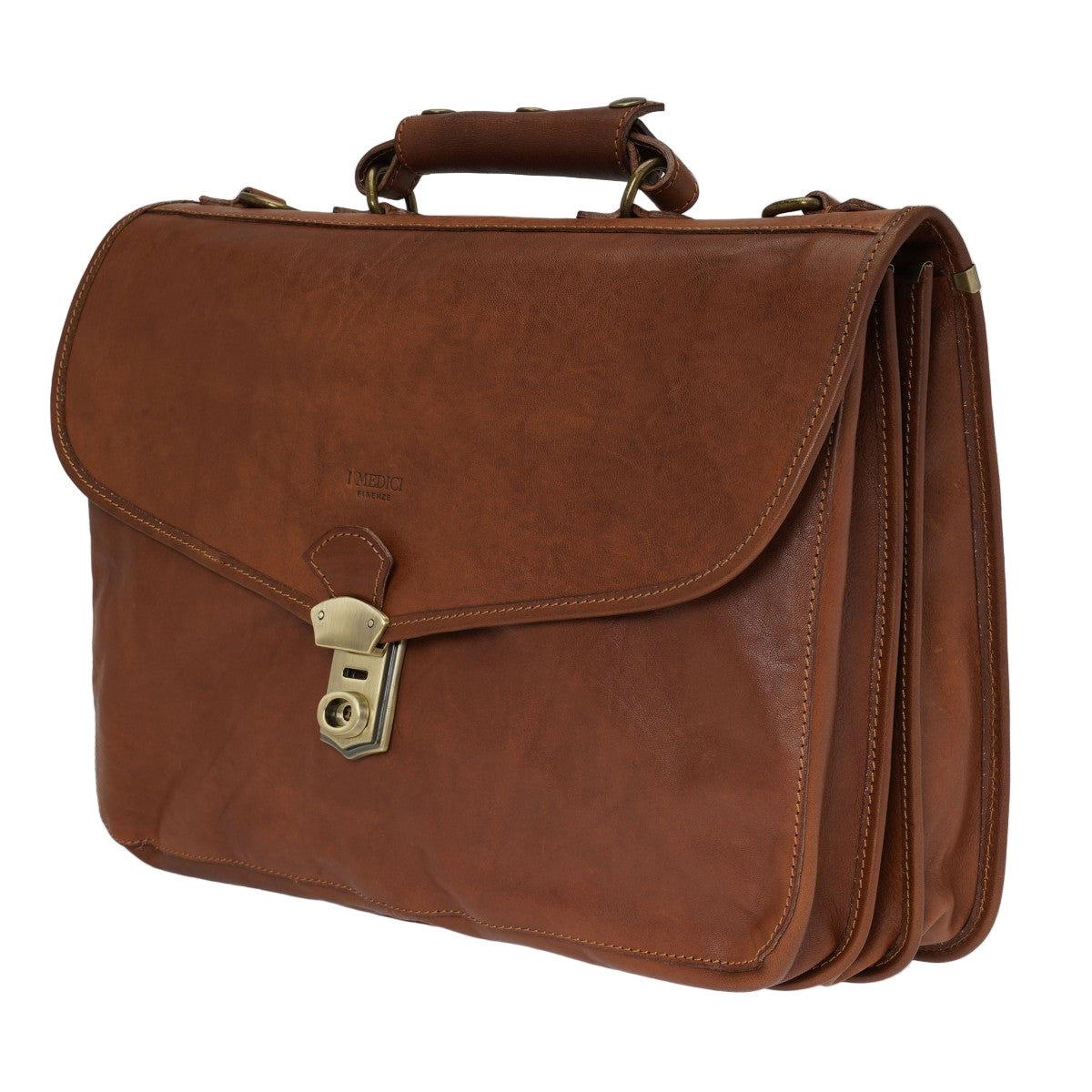 I Medici leather bag 63/1350 dark brown