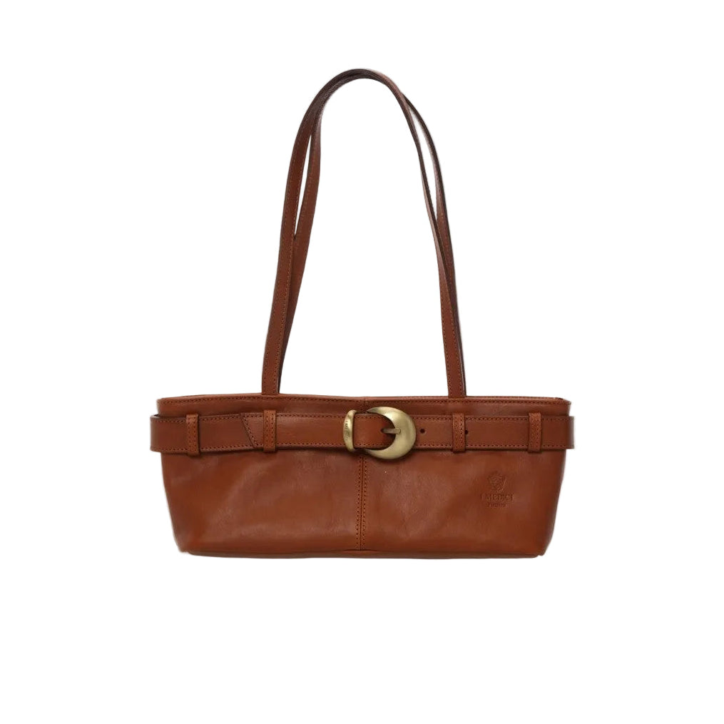 Borsa a spalla in pelle I Medici 63/615 marrone