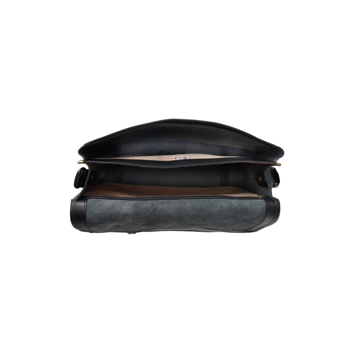 Borsa College in pelle I Medici 63/5600 nero